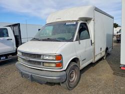 Salvage cars for sale from Copart Sacramento, CA: 2002 Chevrolet Express G3500