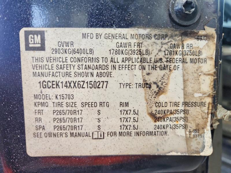 2006 Chevrolet Silverado K1500