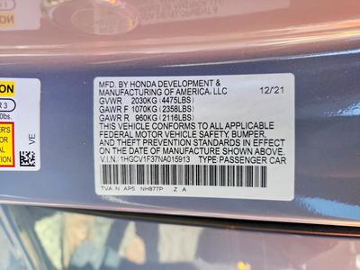 2022 Honda Accord Sport