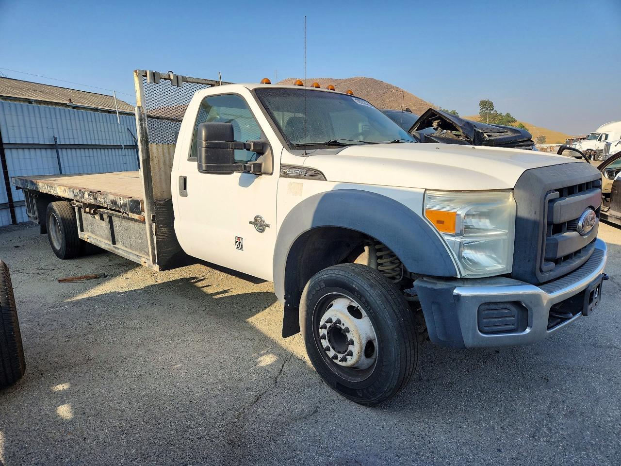 2012 Ford F550 Super-Flatbed Truck