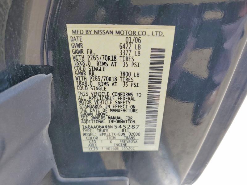 2006 Nissan Titan XE