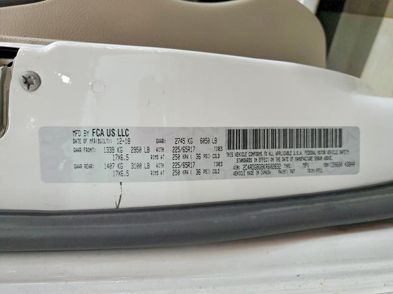 2019 Dodge Grand Caravan SE