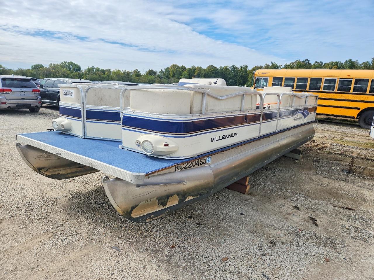 2002 Oday 2002 Odyssey Millenium Pontoon Boat