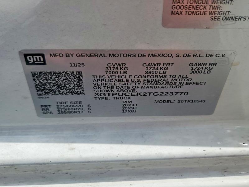 2026 GMC Sierra K1500 Elevation