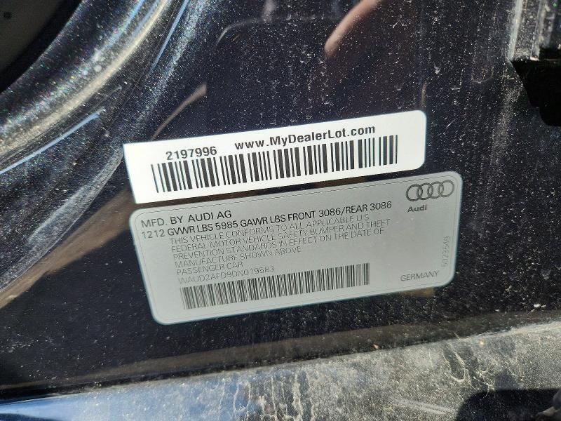 2013 Audi S8 Quattro