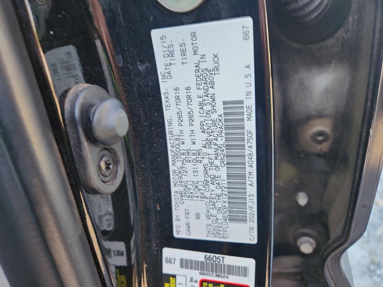 2015 Toyota Tacoma V6