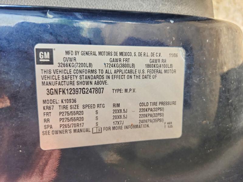 2007 Chevrolet Avalanche K1500