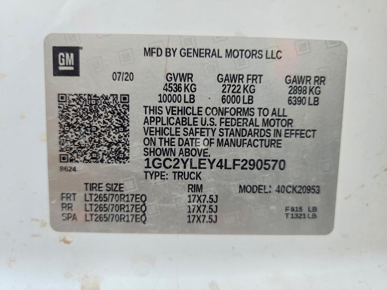 2020 Chevrolet Silverado K2500 Heavy Duty