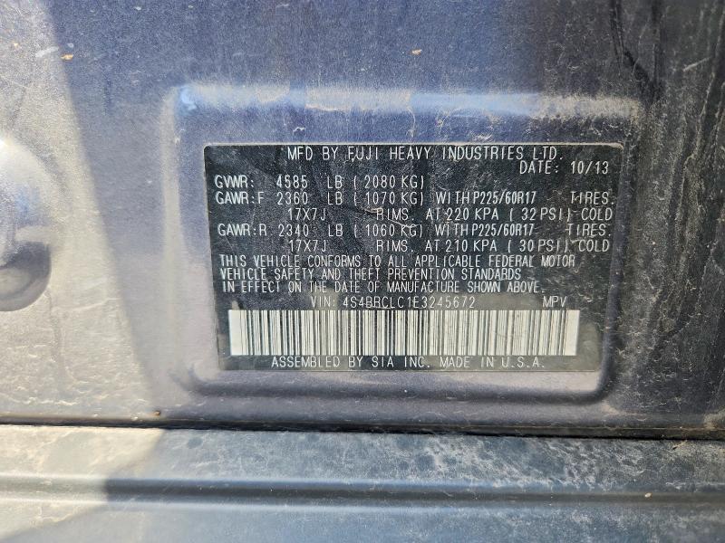 2014 Subaru Outback 2.5i Limited