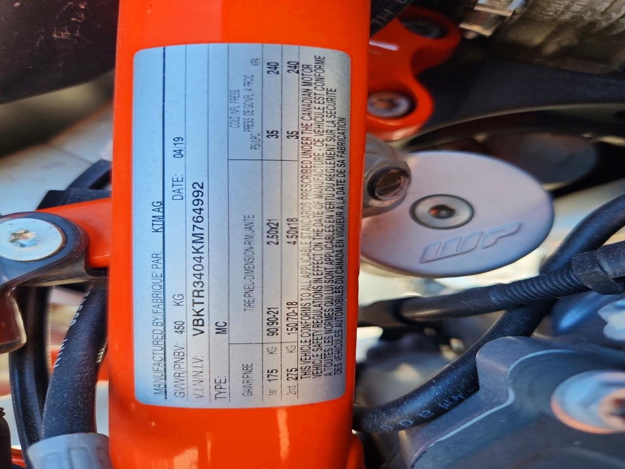 2019 KTM 790 Adventure R