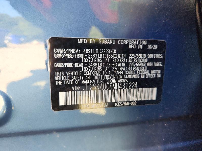 2021 Subaru Forester Limited