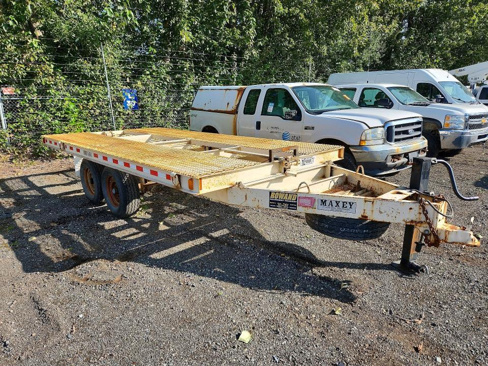 1989 Maxey Y Equipment Trailer