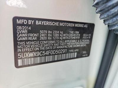 2015 BMW X3 xDrive28i