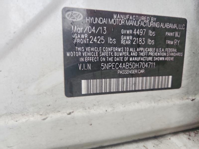 2013 Hyundai Sonata SE 2.0t