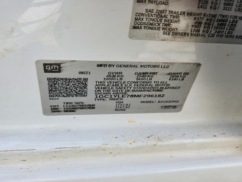 2021 Chevrolet Silverado K2500 Heavy Duty