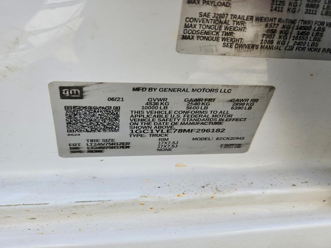 2021 Chevrolet Silverado K2500 Heavy Duty