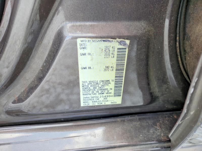 2016 Nissan Altima 2.5 S