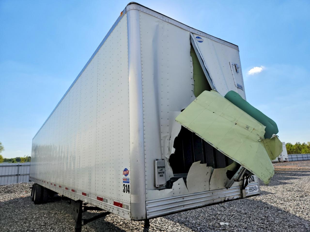 2016 Utility VS2DX DRY Van Trailer