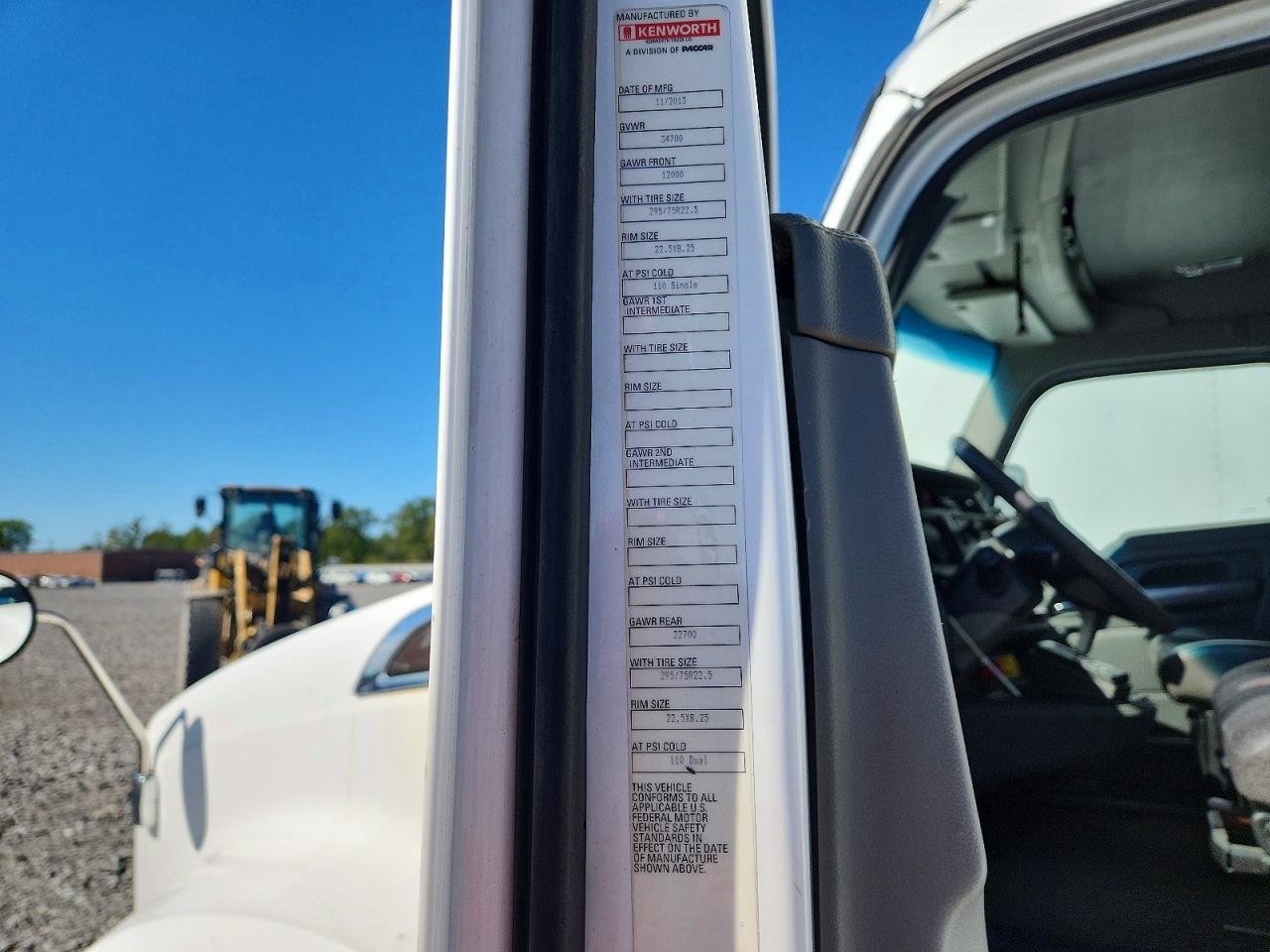 2014 Kenworth Construction T680