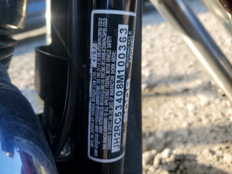 2008 Honda VT750 C2F