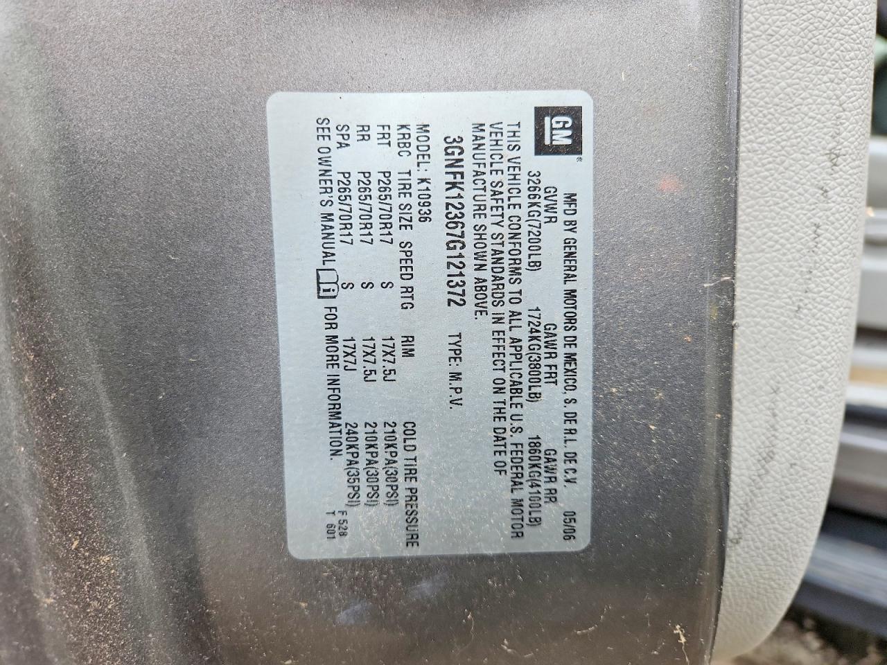 2007 Chevrolet Avalanche K1500