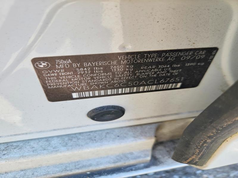 2010 BMW 750 I xDrive