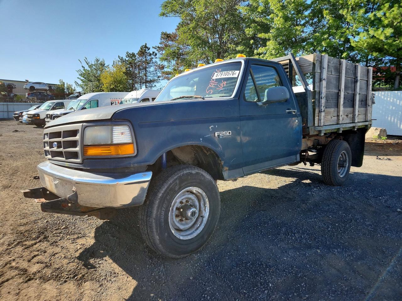 1996 Ford F250 Flatbed Truck