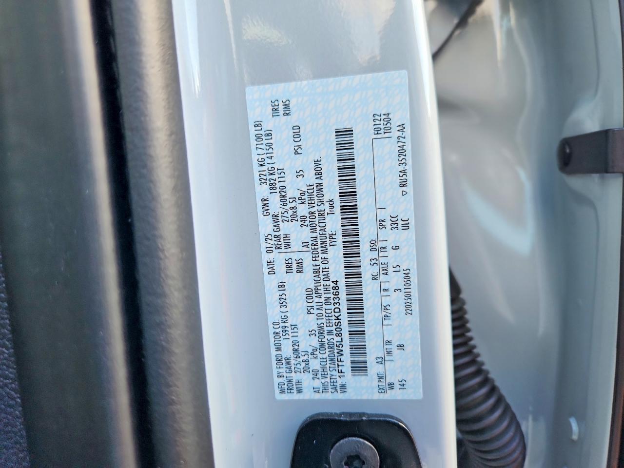 2025 Ford F150 Lariat