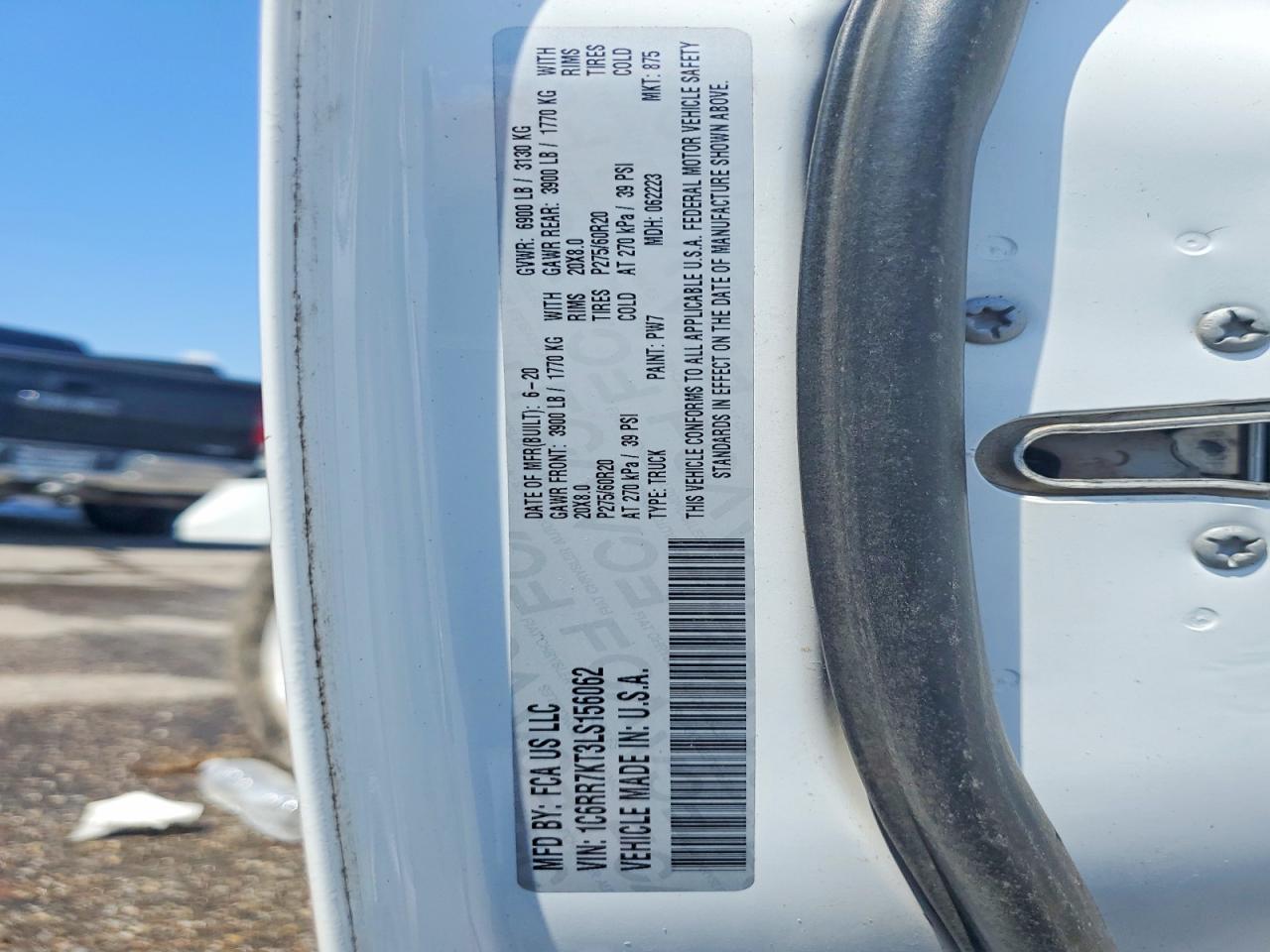 2020 Dodge RAM 1500 Classic Tradesman