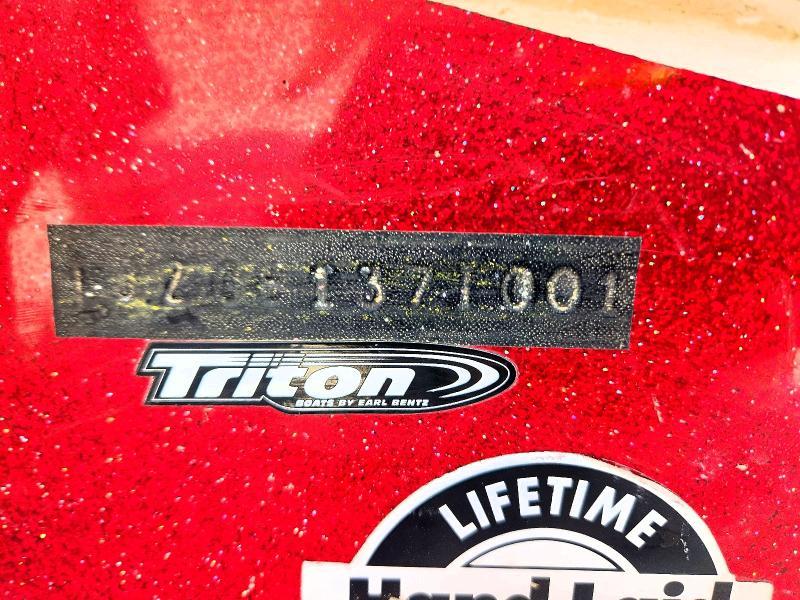 2001 Triton (tn) 2001 Triton Boat