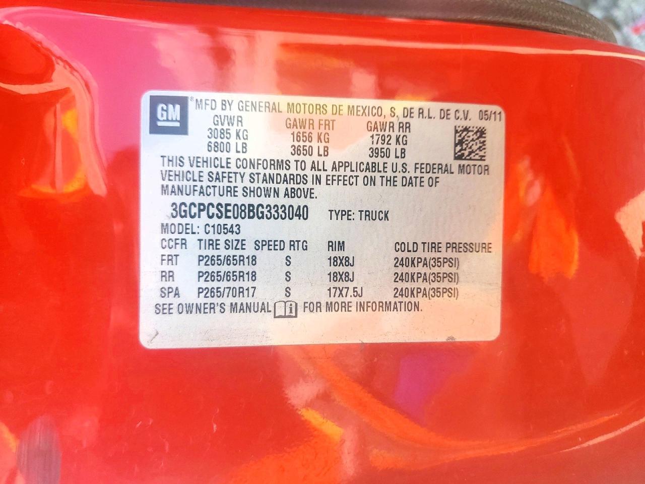 2011 Chevrolet Silverado C1500 LT