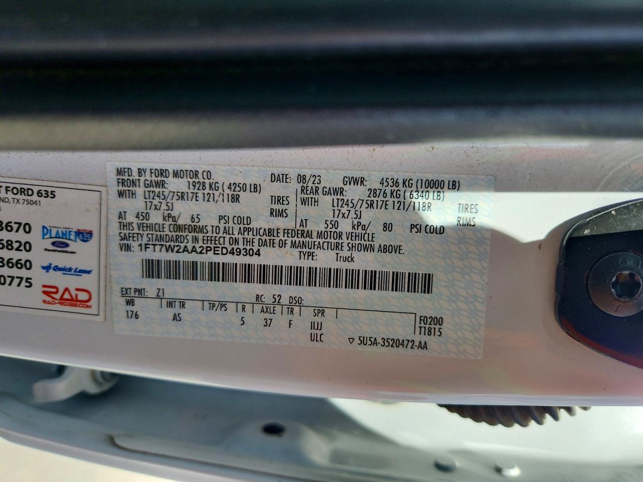2023 Ford F250 Super Duty