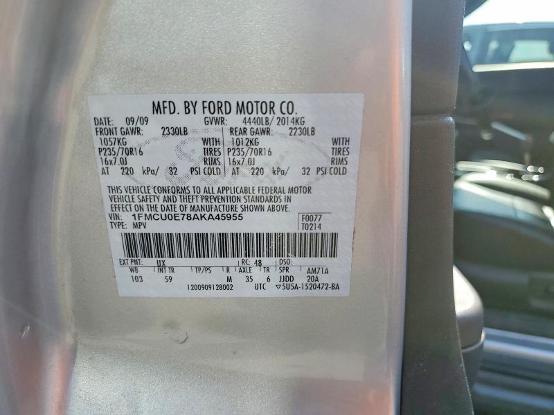 2010 Ford Escape Limited