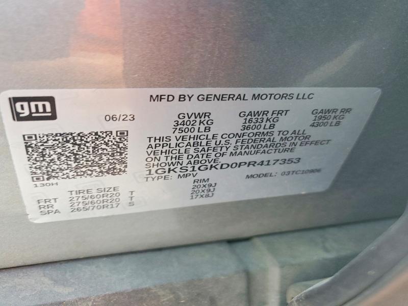 2023 GMC Yukon XL C1500 SLT