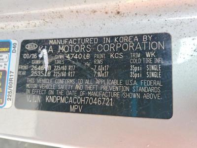 2017 KIA Sportage LX