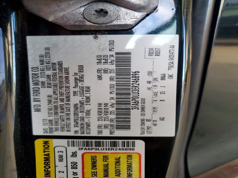 2014 Ford Fusion SE Hybrid