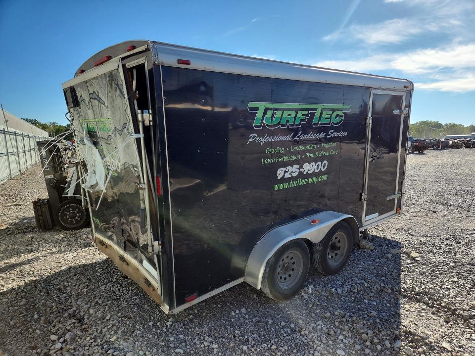 2014 Awor 2014 Atlas AC714TA2 Enclosed Cargo Trailer