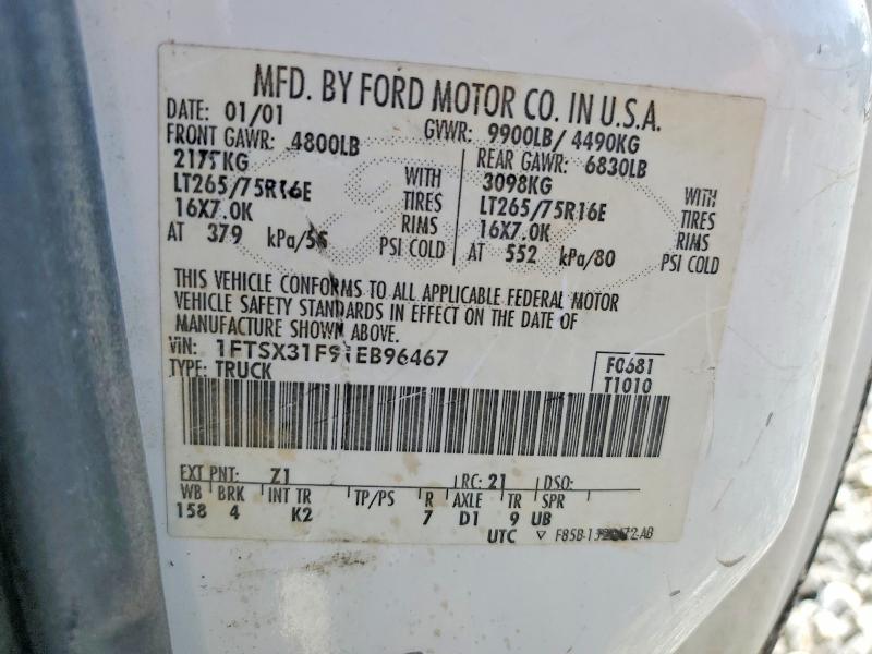 2001 Ford F350 SRW Super Duty