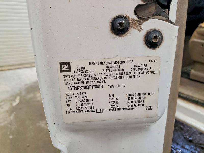 2003 GMC Sierra K2500 Heavy Duty