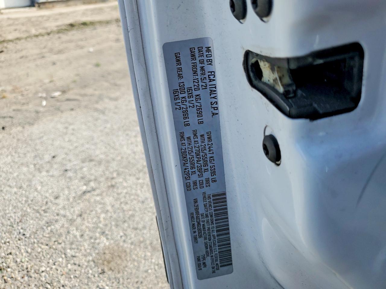2021 Dodge RAM Promaster City