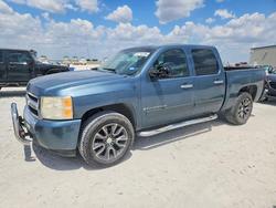 Salvage trucks for sale at Taylor, TX auction: 2007 Chevrolet Silverado C1500 Crew Cab