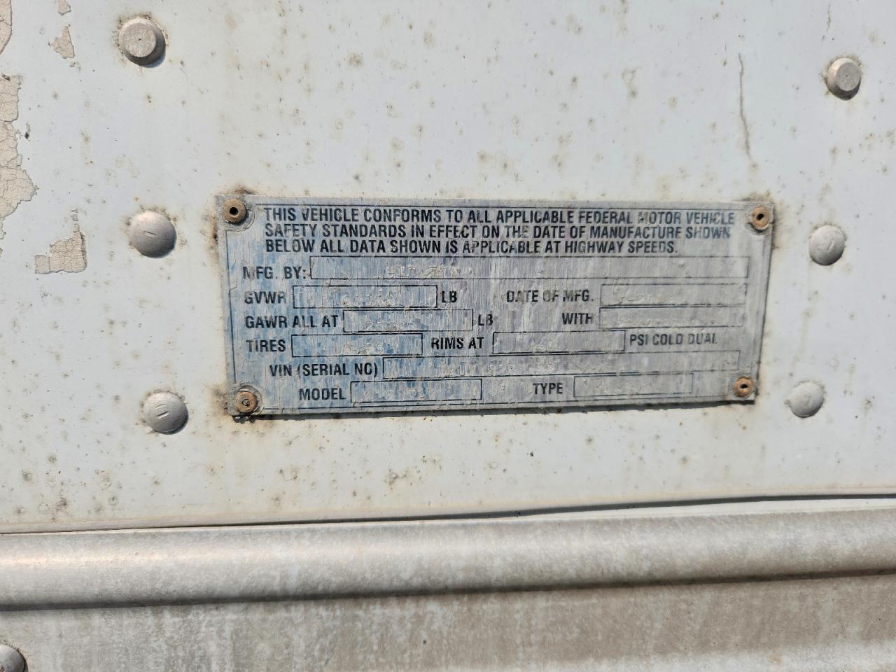 2008 Utility DRY Van Trailer