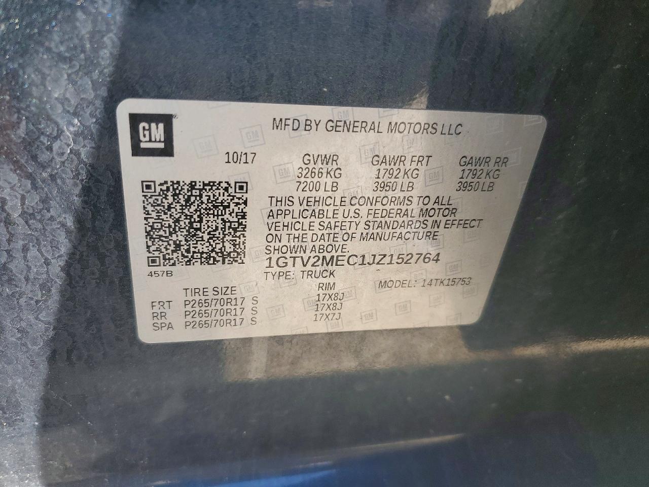 2018 GMC Sierra K1500 SLE