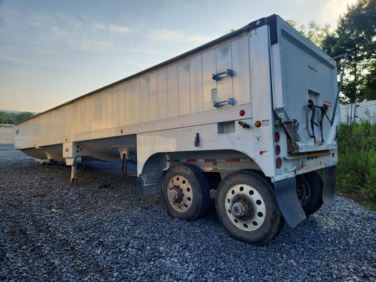 2012 East Manufacturing END Dump Trailer