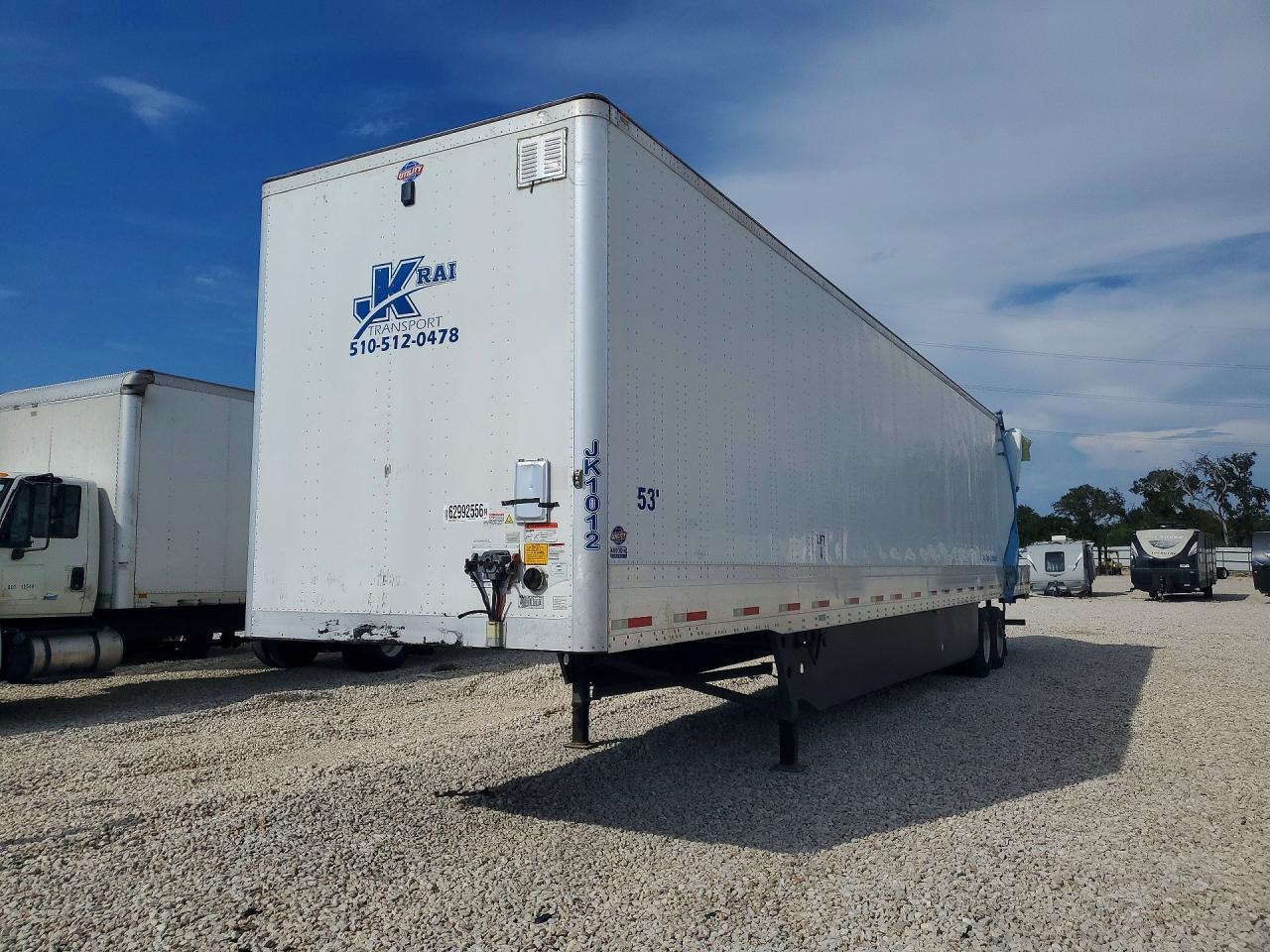 2019 Utility VS2DX DRY Van Trailer