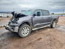 Salvage trucks for sale at Colorado Springs, CO auction: 2012 Toyota Tundra Crewmax Limited