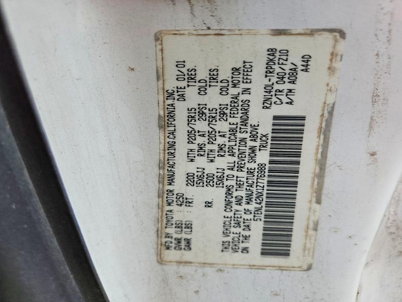 2001 Toyota Tacoma Base