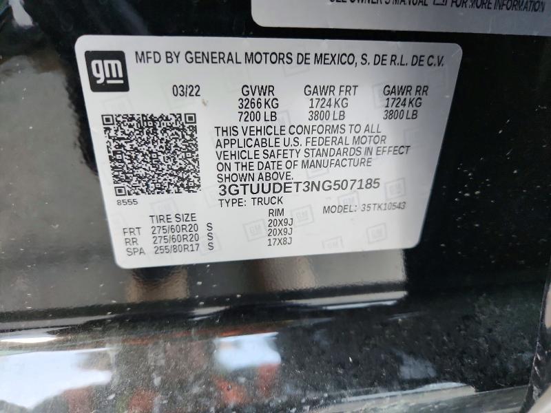 2022 GMC Sierra K1500 SLT