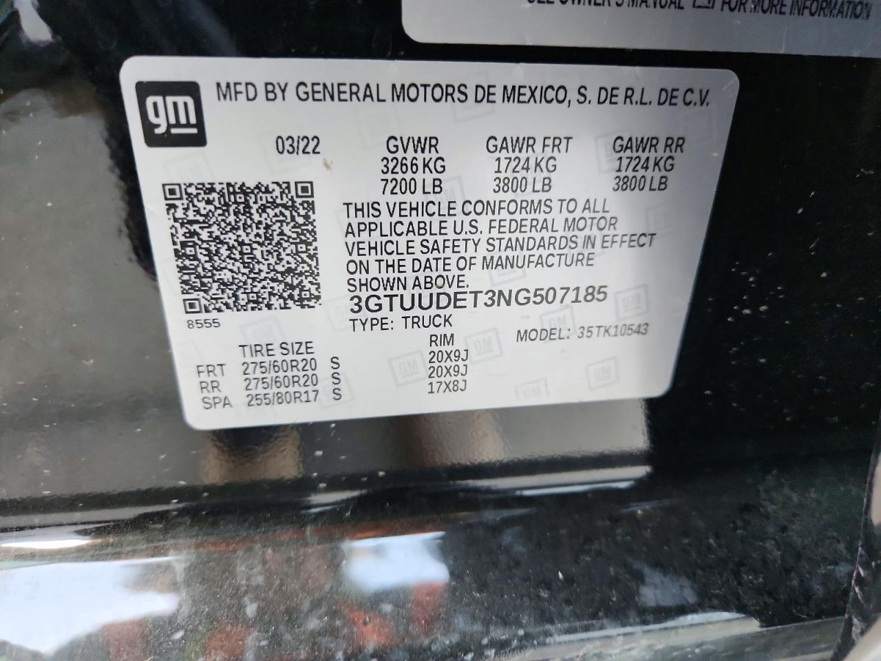 2022 GMC Sierra K1500 SLT