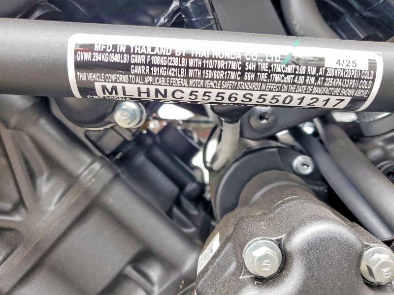 2025 Honda CBF300 NA